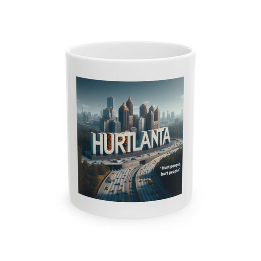 Hurtlanta Mug - White
