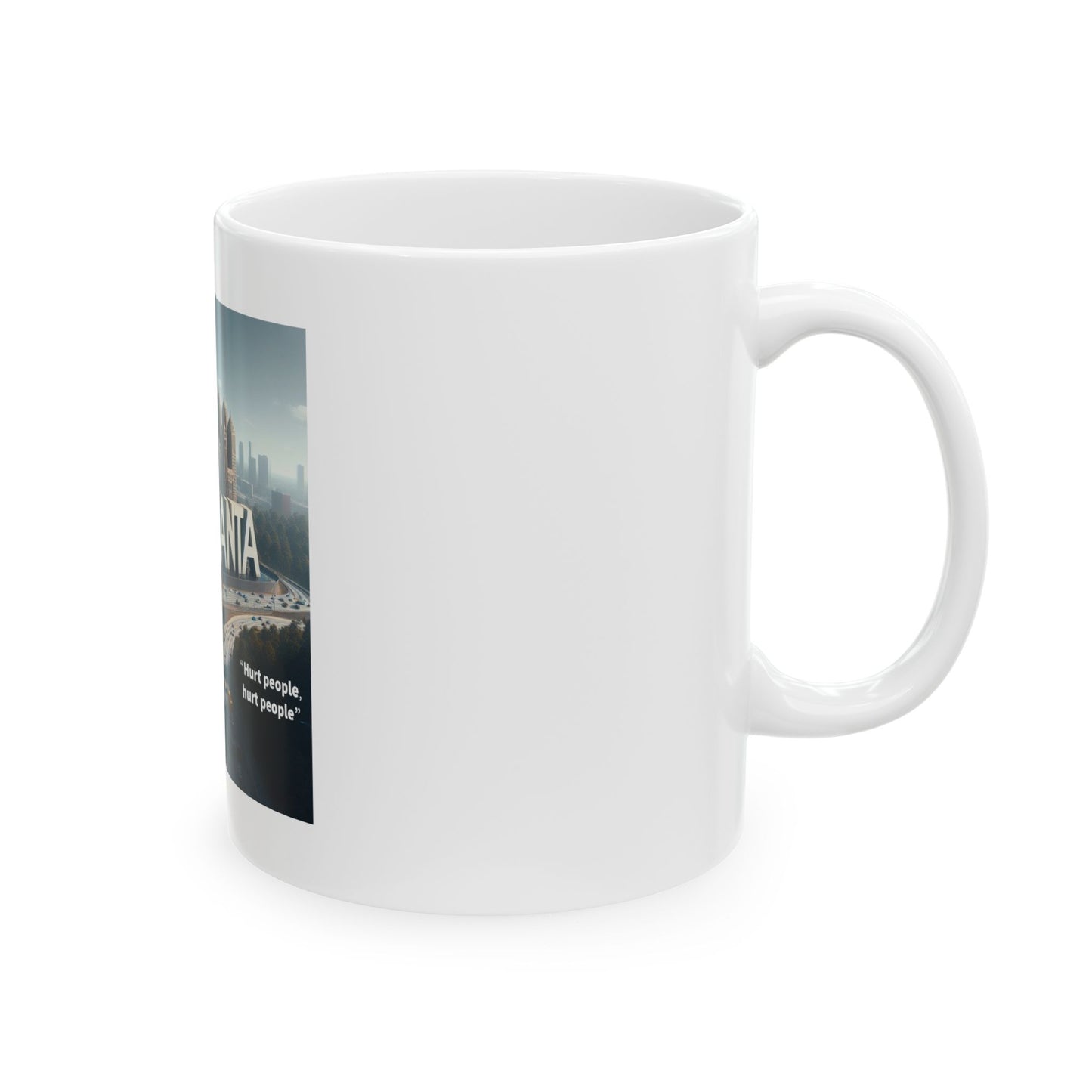 Hurtlanta Mug - White